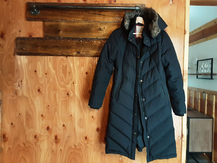 Winterjacke mit Daunen